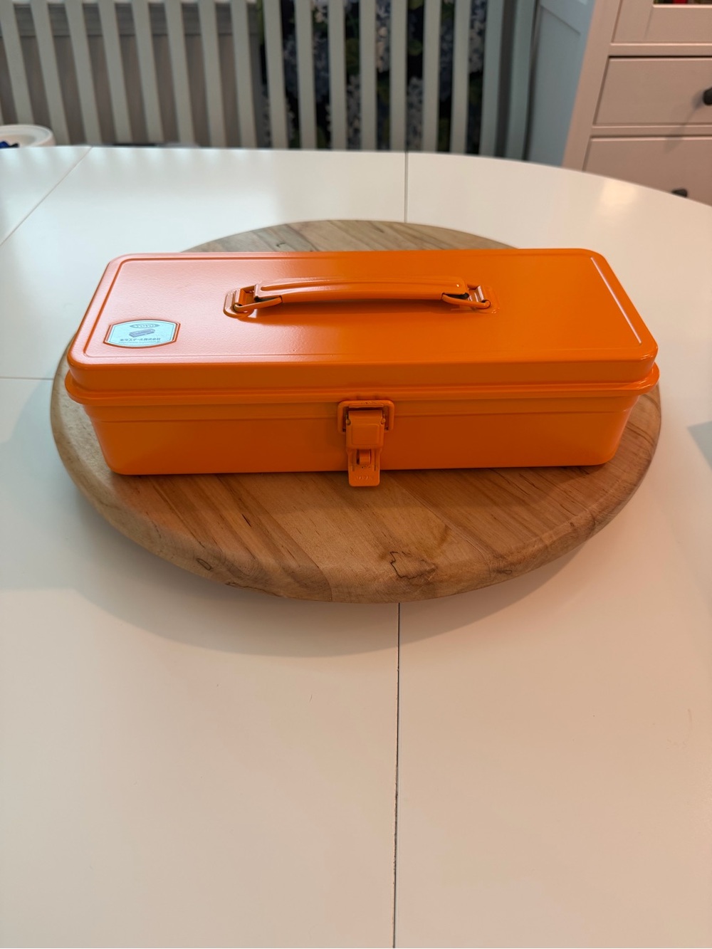 TOYO T-320 Trunk Shape Tool Box - Orange - Toyosteel - Picture 3 of 14
